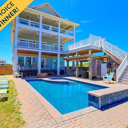 6007 Happy Sol Oceanfront Heatable Pool Villa Nags Head Exterior photo
