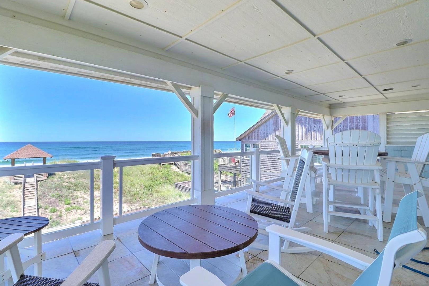 6007 Happy Sol Oceanfront Heatable Pool Villa Nags Head Exterior photo