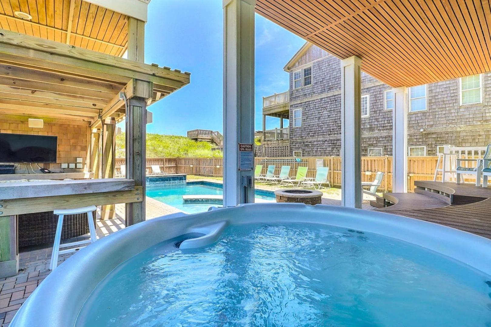 6007 Happy Sol Oceanfront Heatable Pool Villa Nags Head Exterior photo